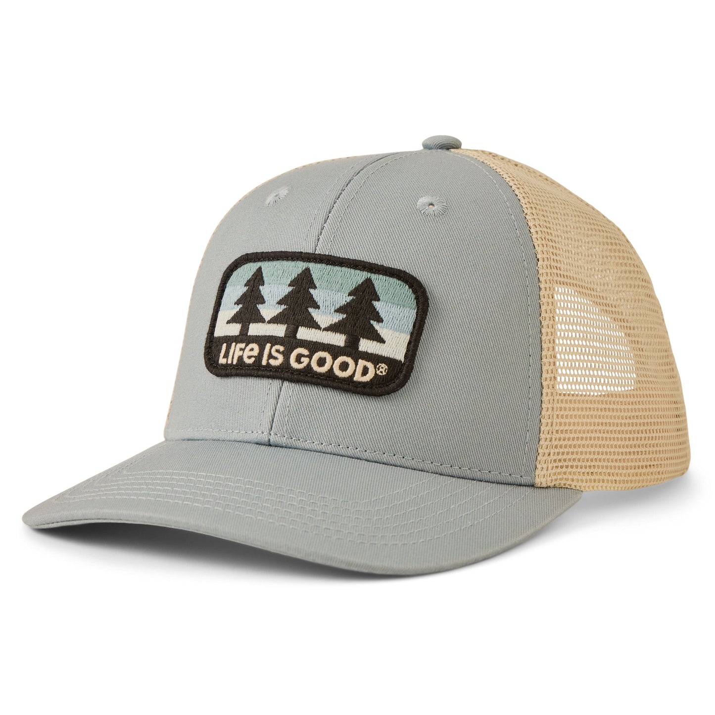 Adult Unisex Three Pine Patch Trucker