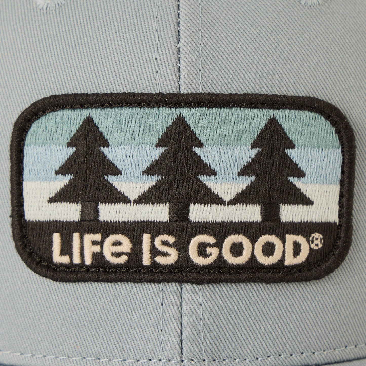 Adult Unisex Three Pine Patch Trucker