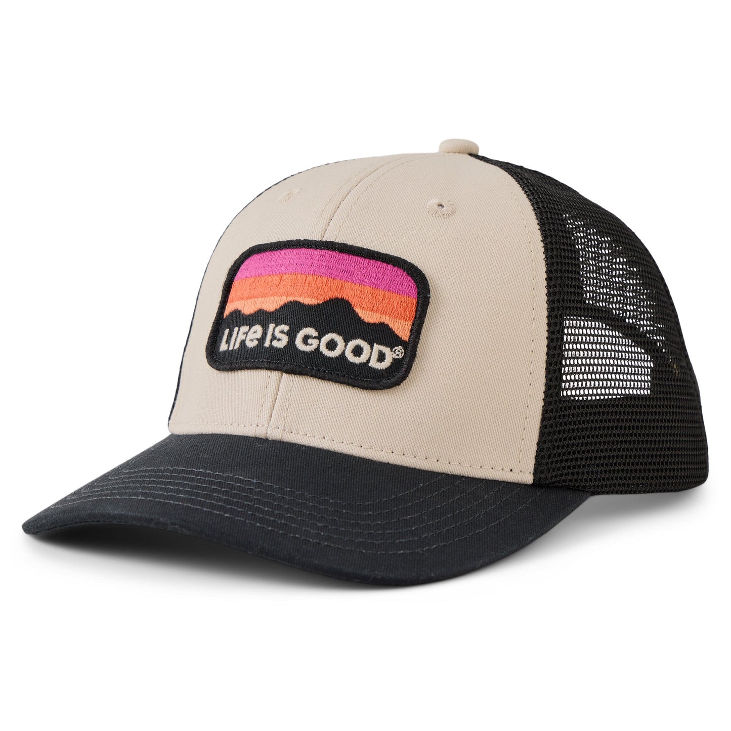 Adult Unisex Sunset Mountain Trucker