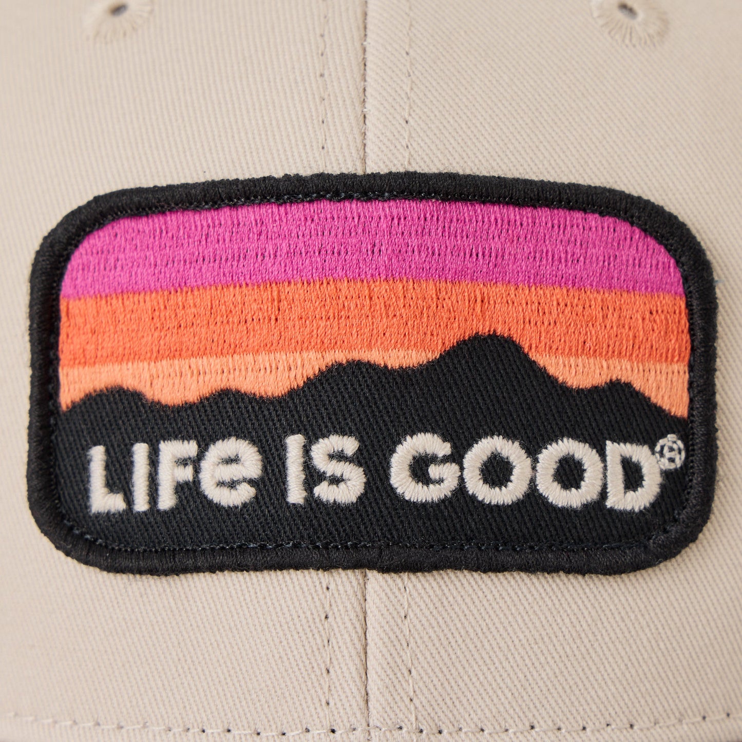 Adult Unisex Sunset Mountain Trucker