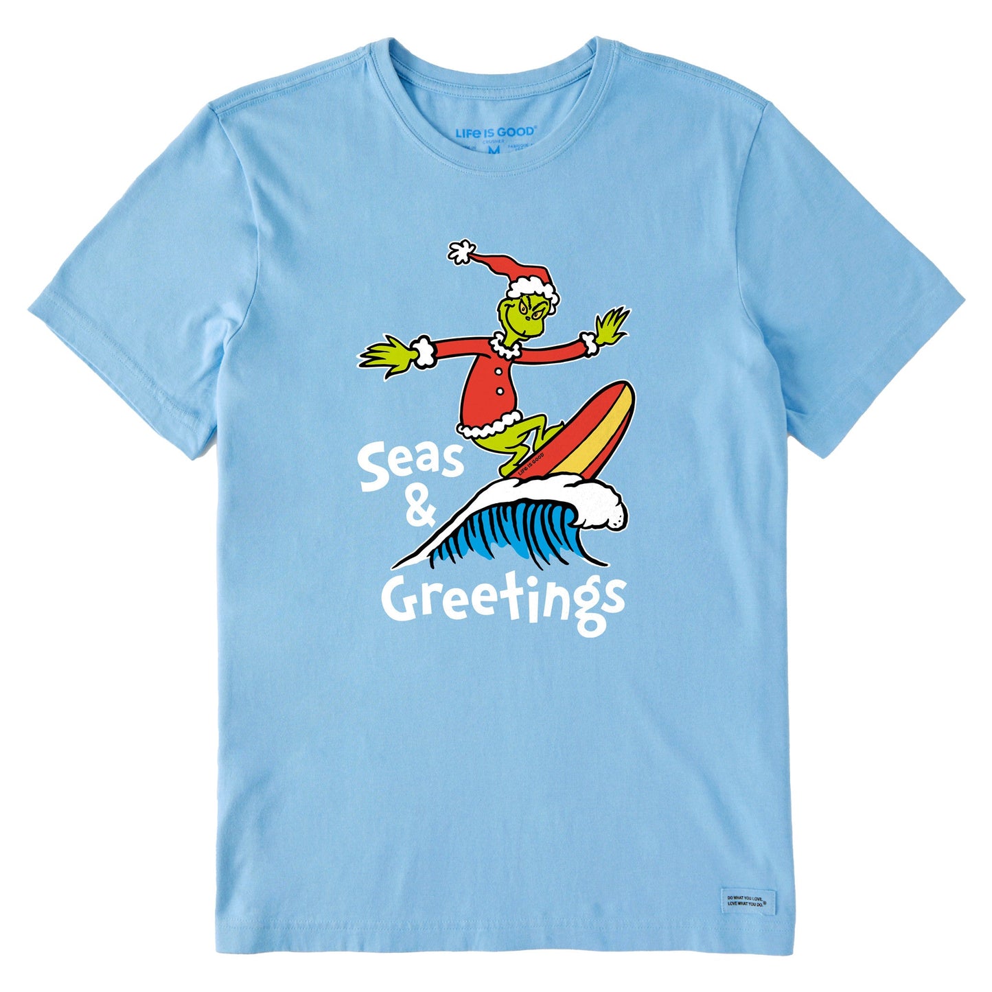 Men's Seas & Greetings Grinch Short Sleeve Crusher Tee