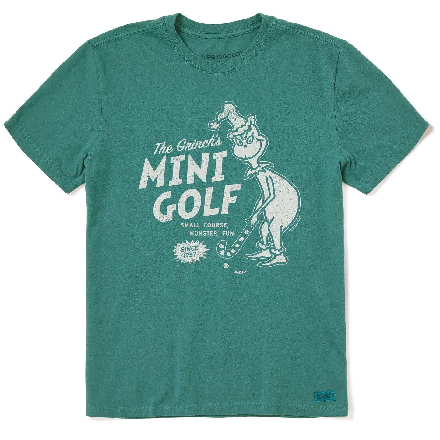 Men's Grinch's Mini Golf Short Sleeve Crusher Tee