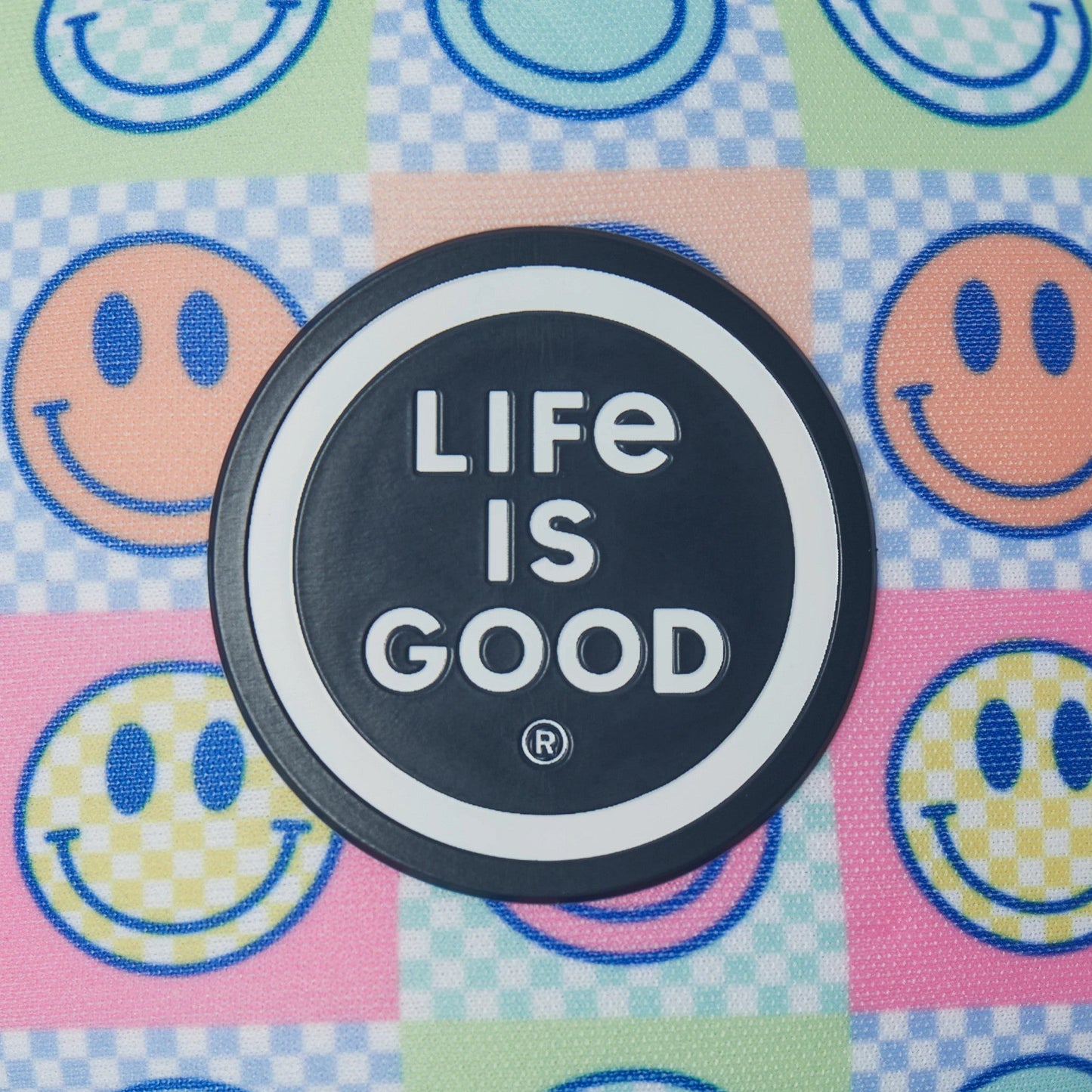 Checkered Smiles Kids Trucker