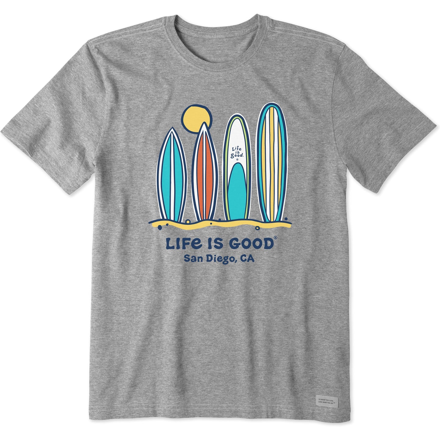 Men's San Diego Surf Boards Short Sleeve Crusher Tee