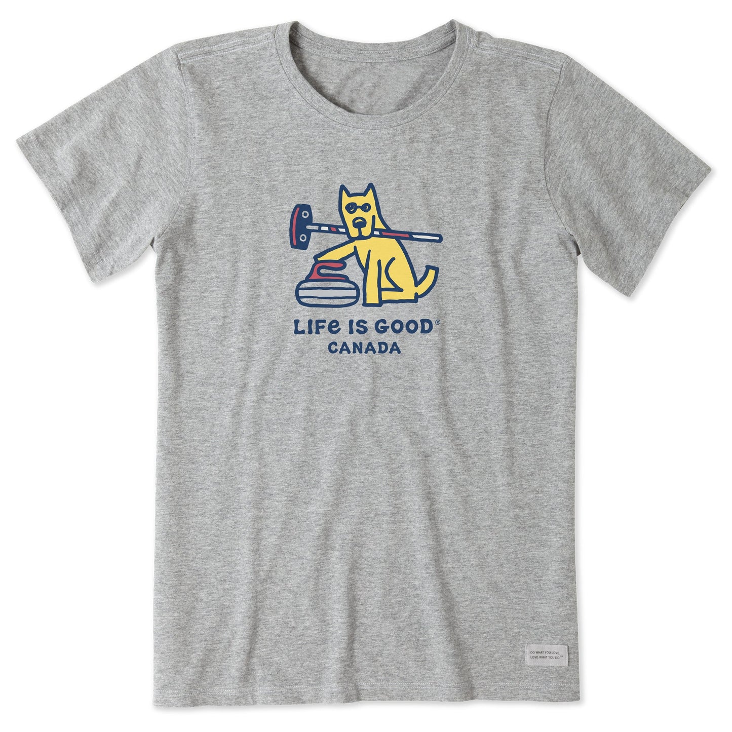 Women's Rocket Curling Canada Short Sleeve Crusher Tee