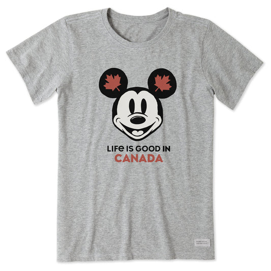 Women's Willie Canada Short Sleeve Crusher Tee