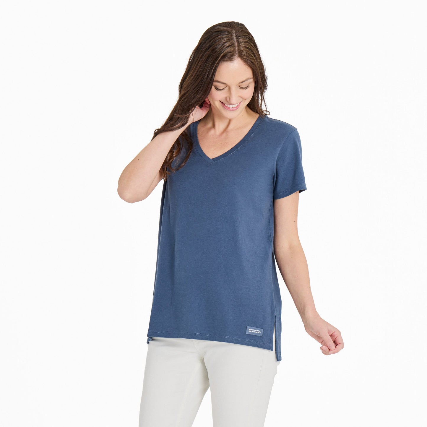 Women's Solid Crusher-LITE Vee Tunic