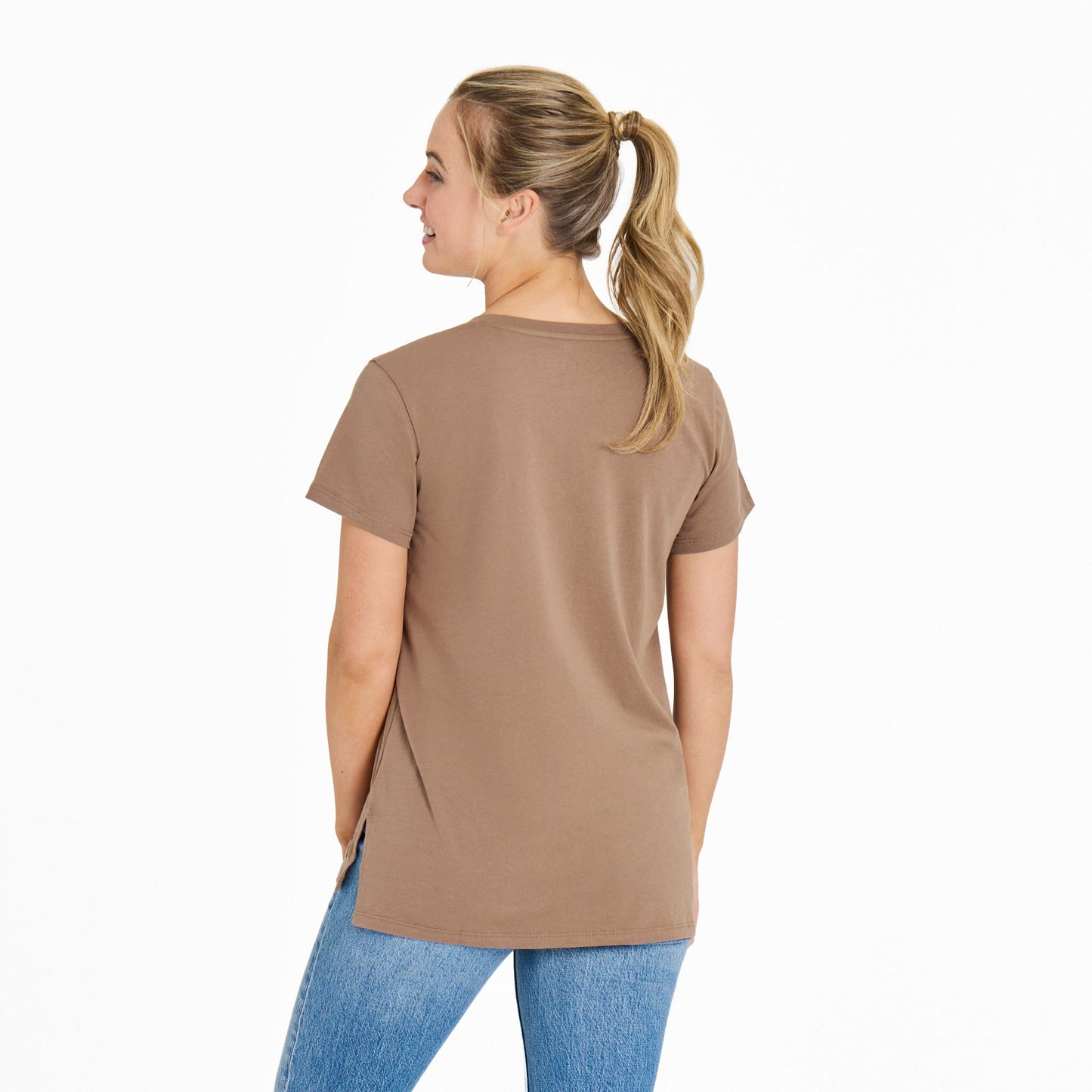 Women's Solid Crusher-LITE Vee Tunic