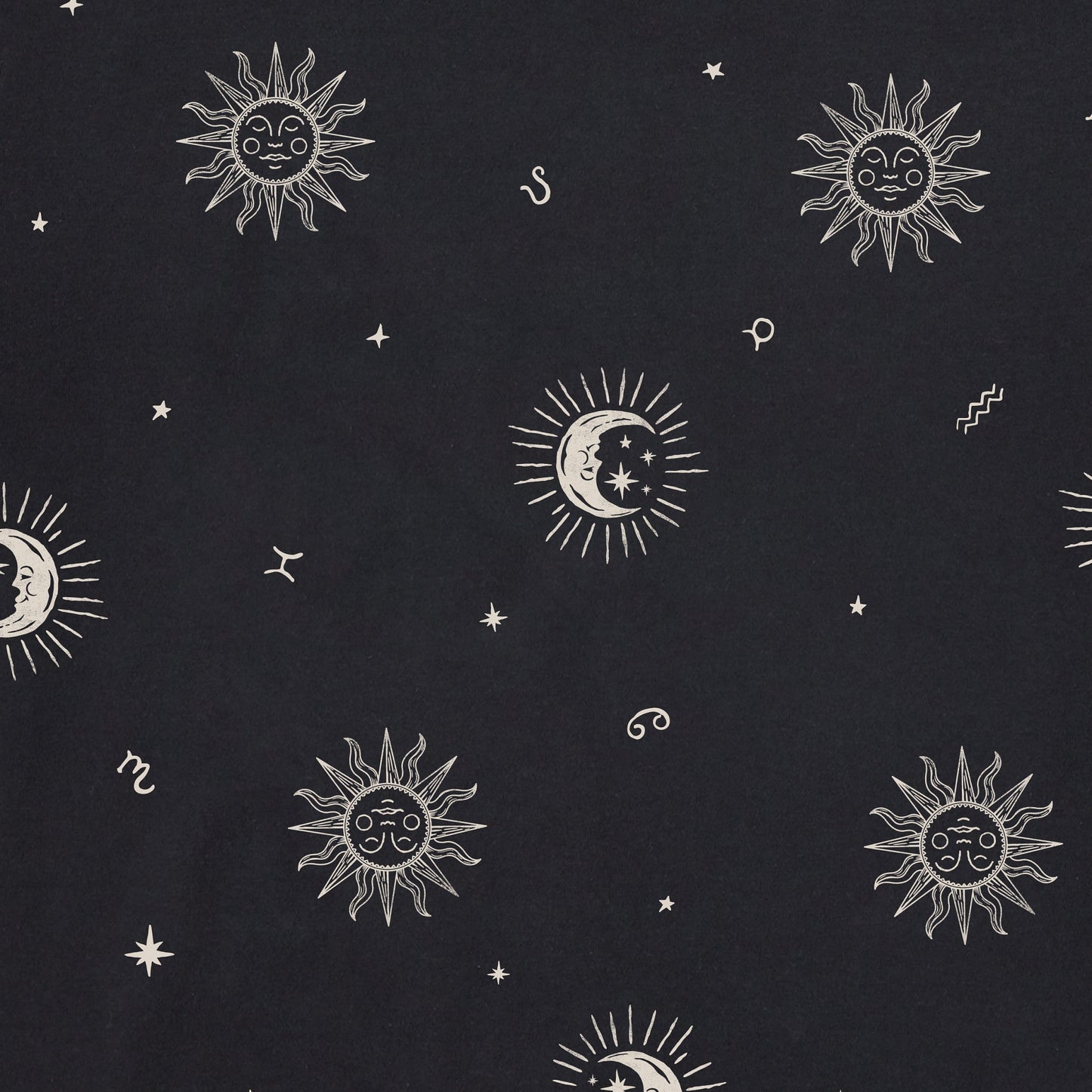 Women's Celestial Zodiac Pattern Crusher-LITE Easy Vee