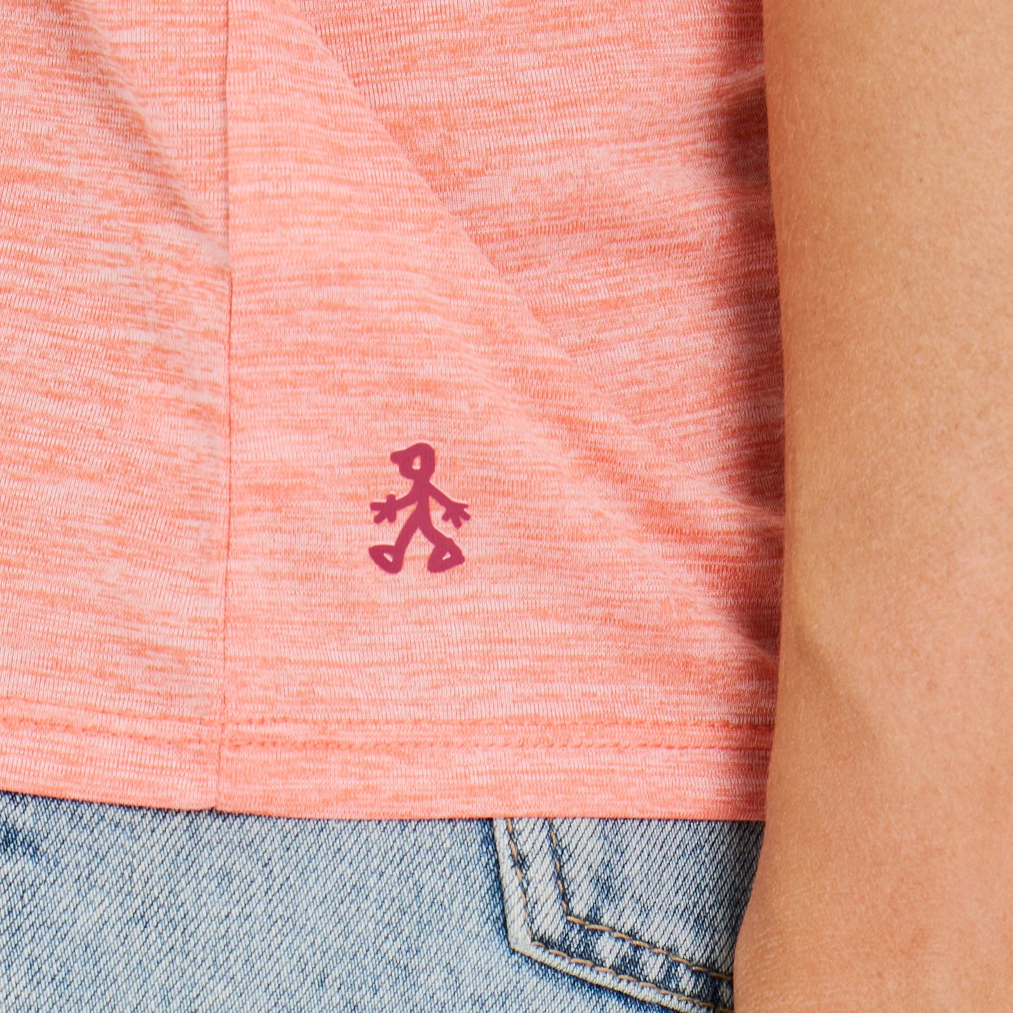 Women's Solid Short Sleeve Sun Crusher Tee