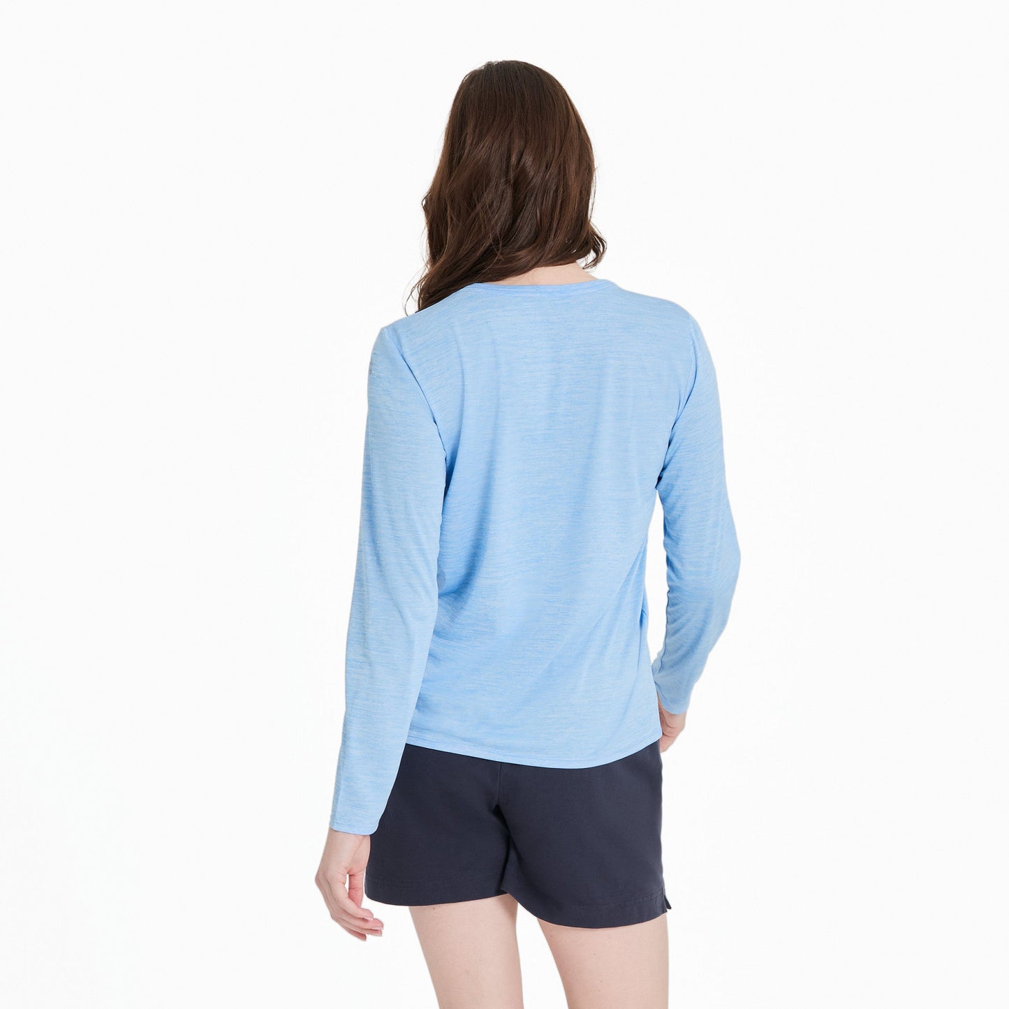 Women's Solid Long Sleeve Sun Crusher Tee