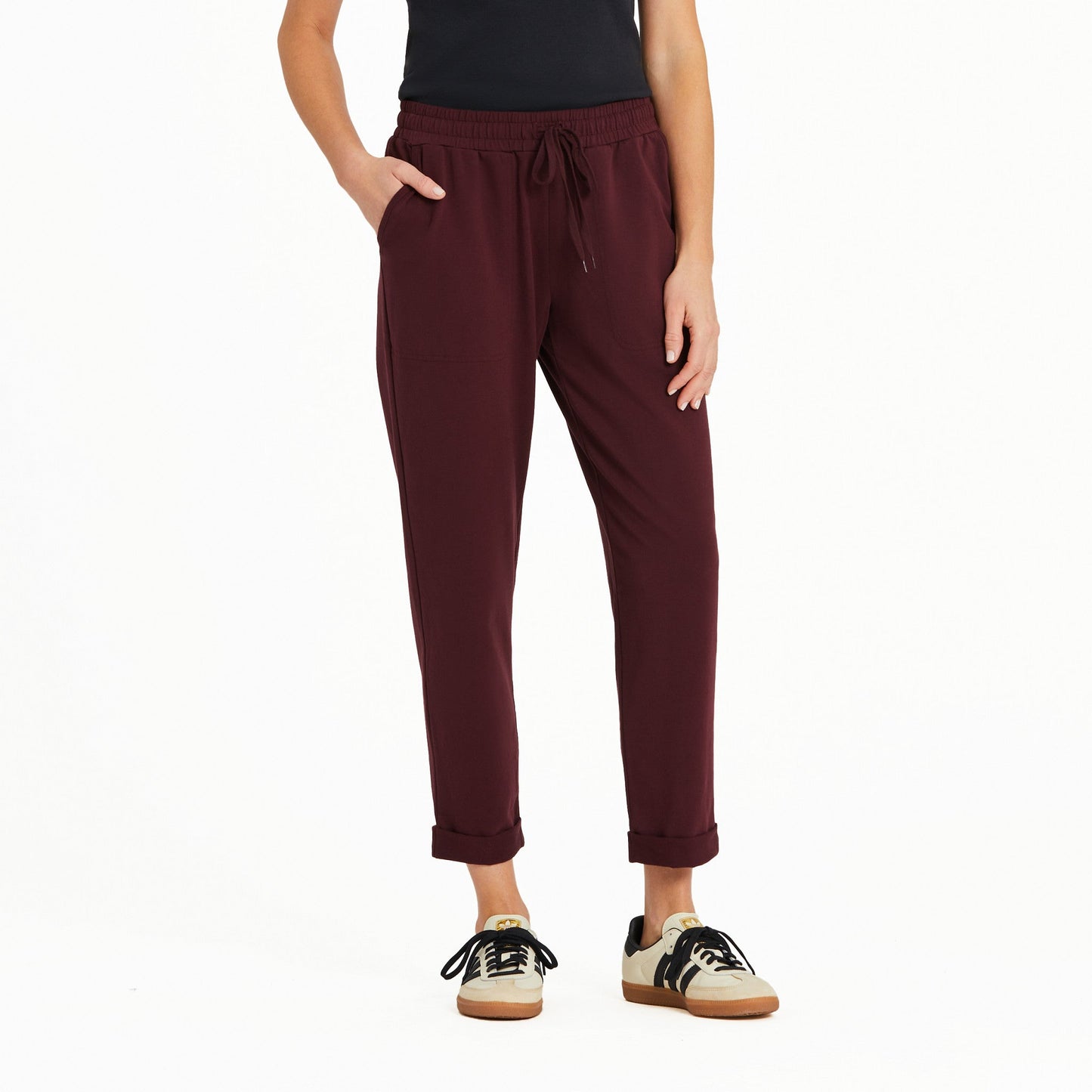 Women's Solid Crusher-Flex Pant