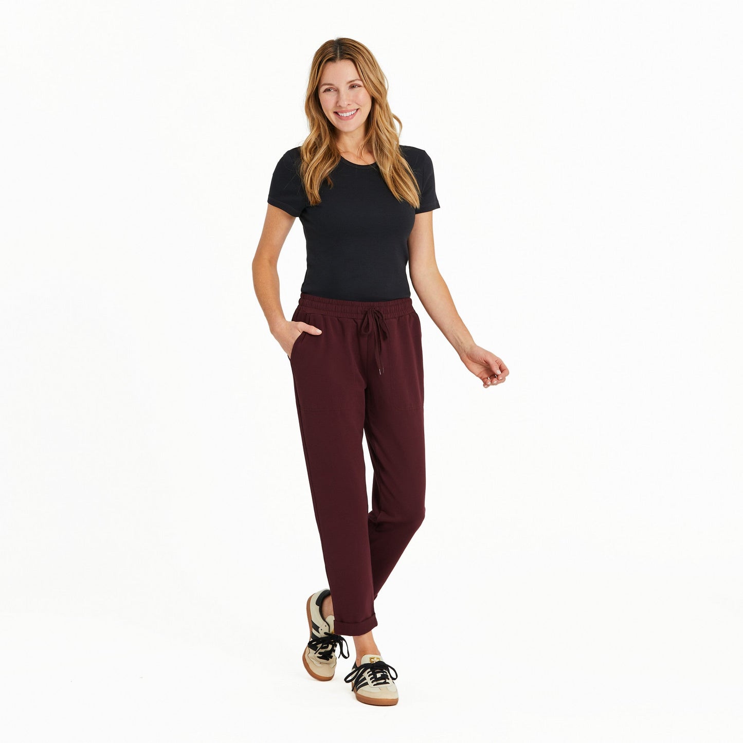 Women's Solid Crusher-Flex Pant