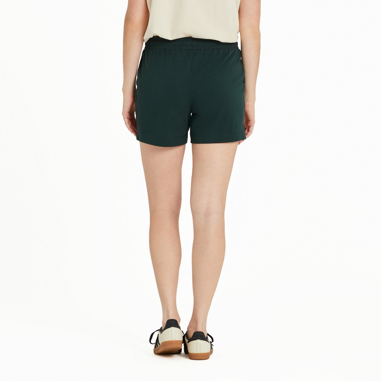 Women's Solid Crusher-FLEX Shorts