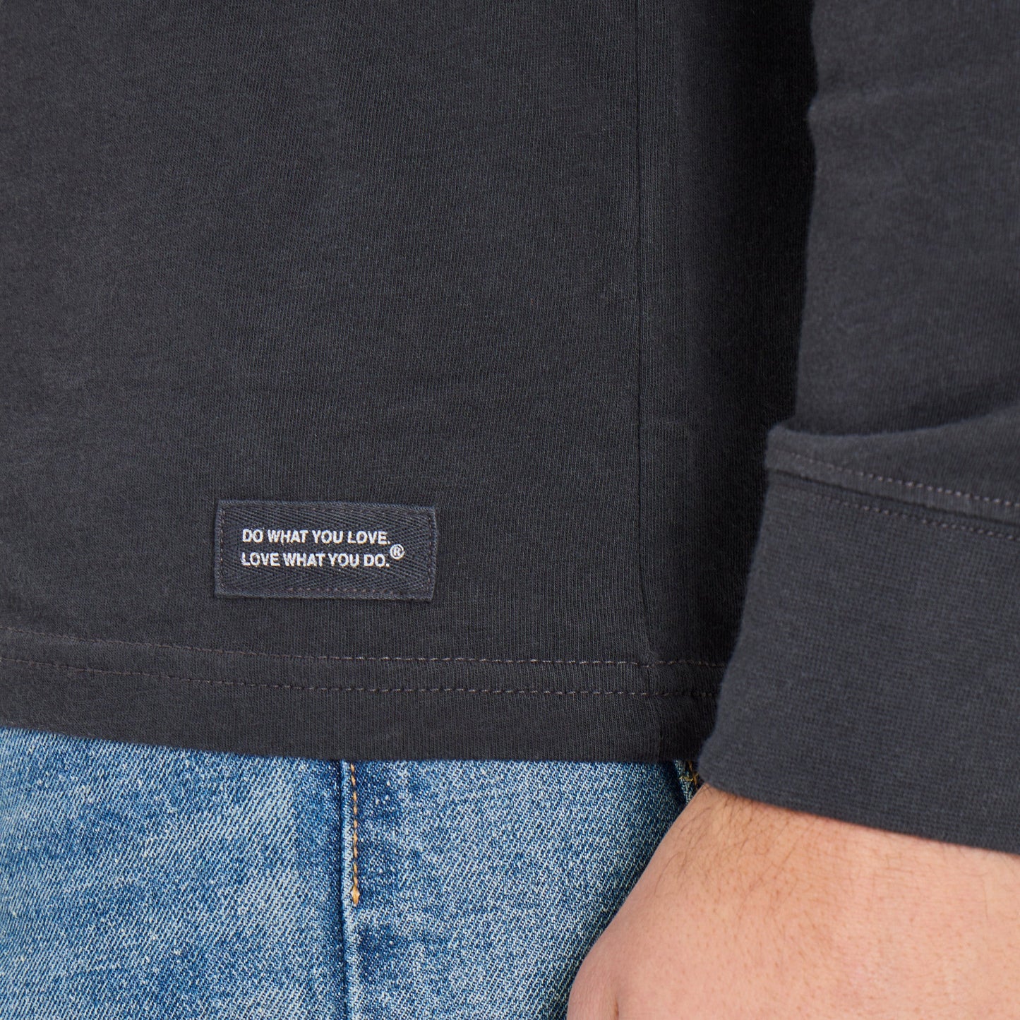 Men's Solid Long Sleeve Crusher-LITE Slim Fit Henley