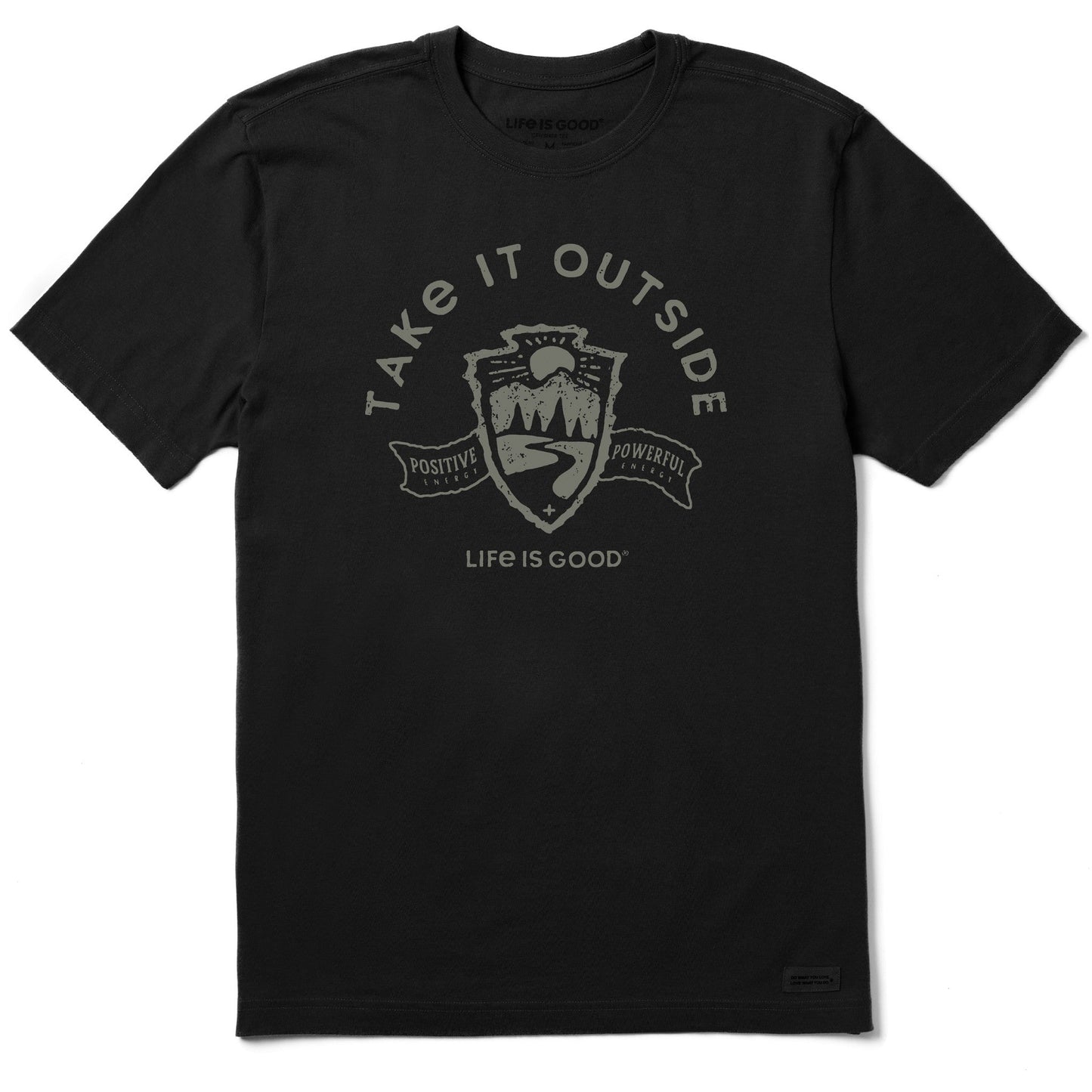 Men's Take it Outside Emblem Short Sleeve Tee