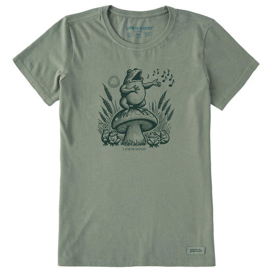 Women's Frog Solo Short Sleeve Crusher Tee