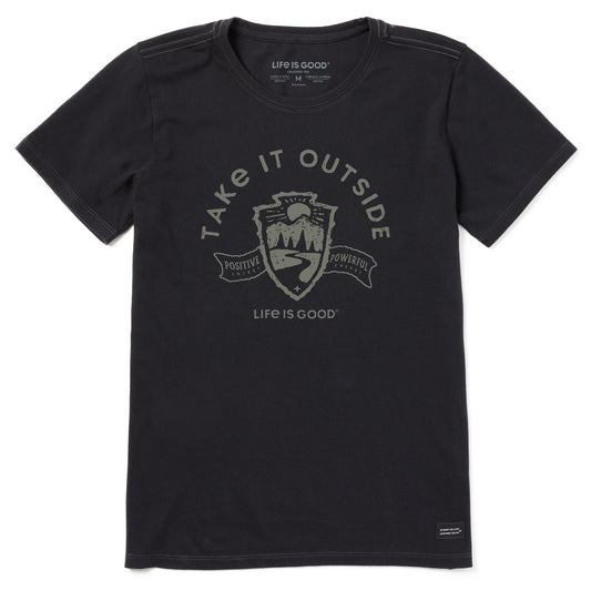 Women's Take it Outside Emblem Short Sleeve Tee