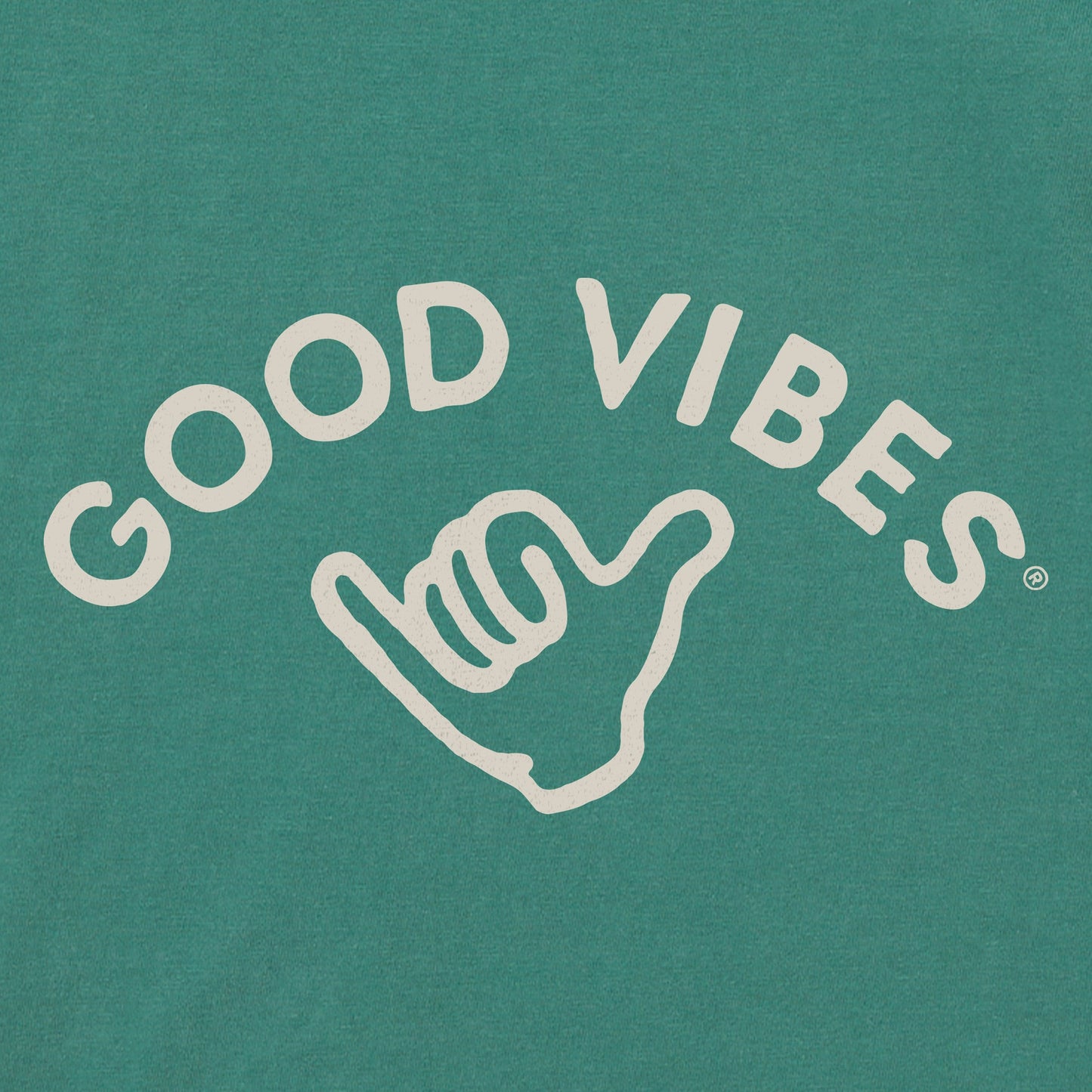 Women's Good Vibes Shaka Short Sleeve Crusher Tee