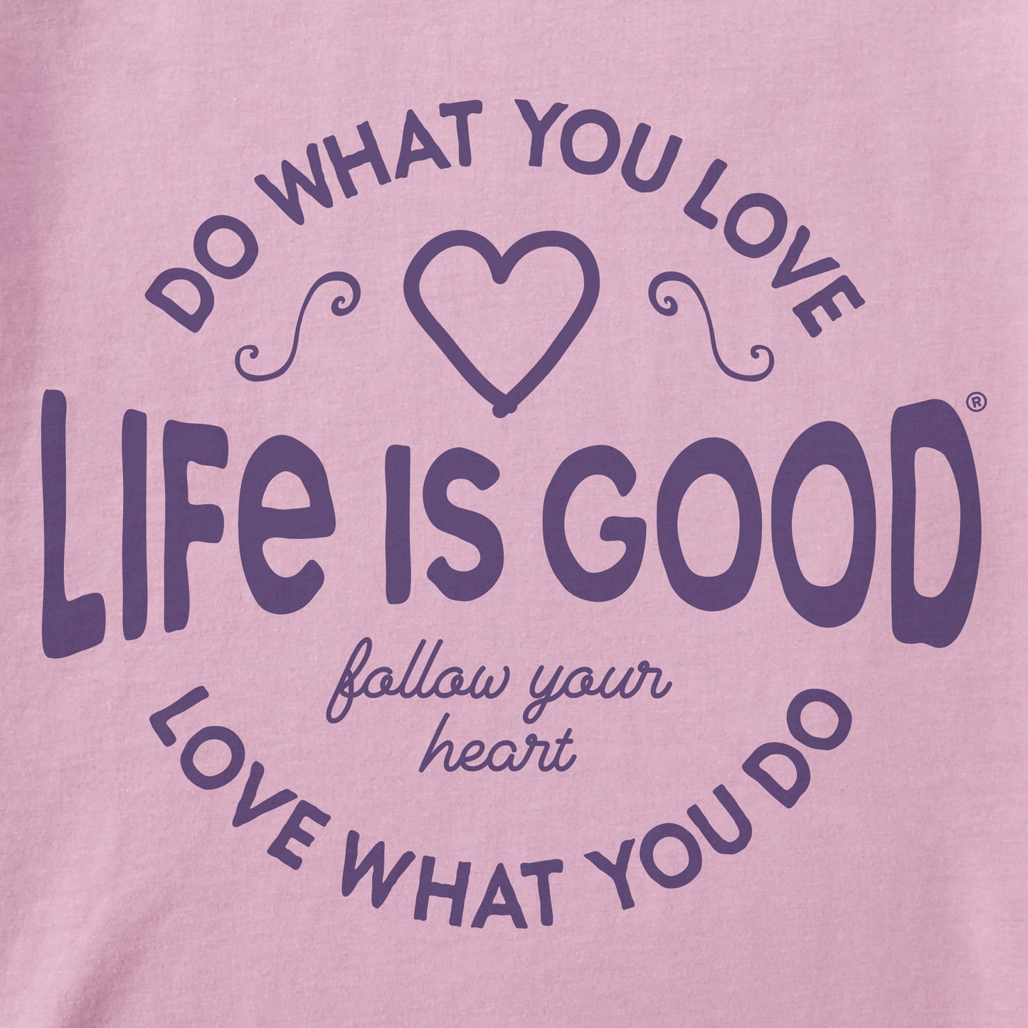 Women's DWYL Heart Short Sleeve Tee