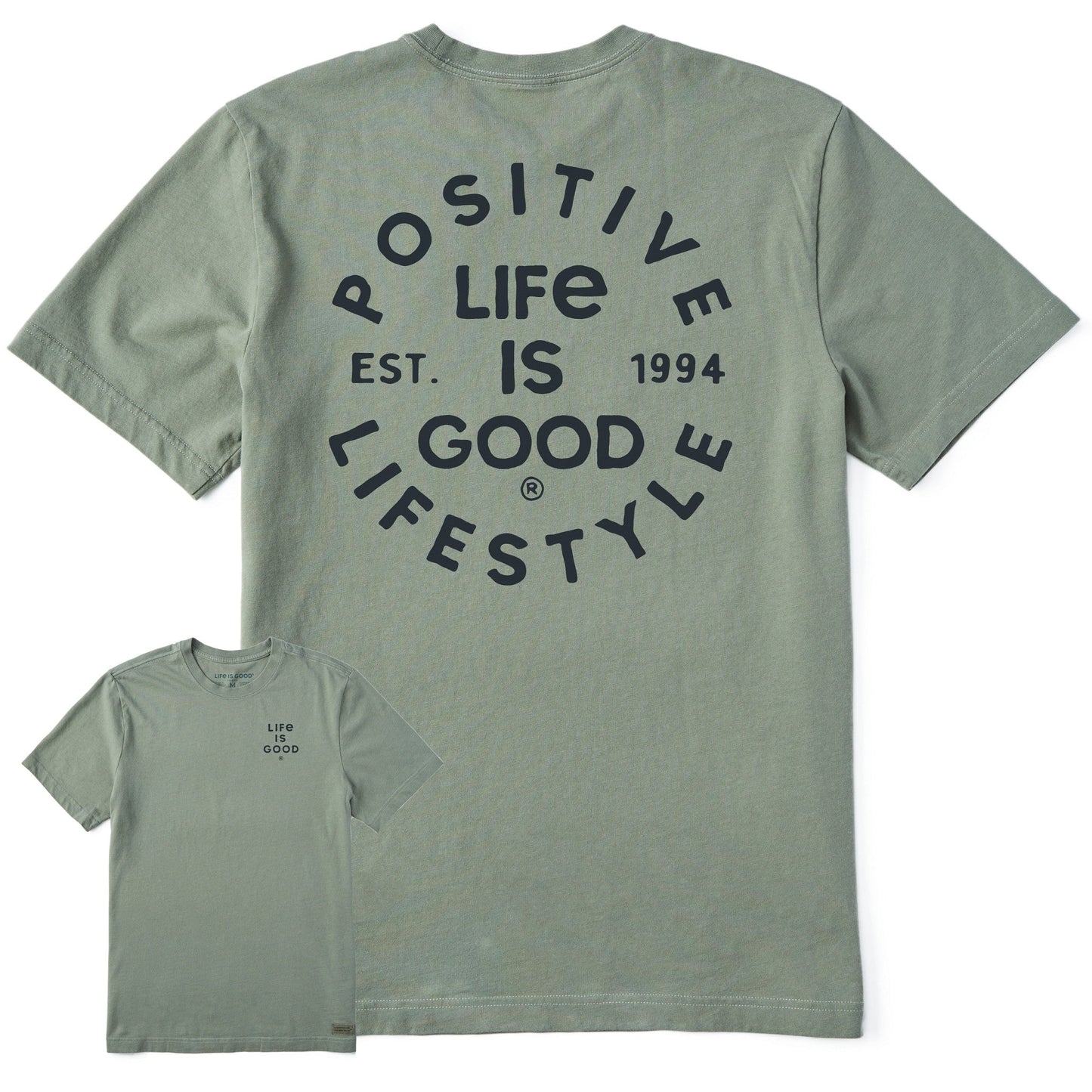 Men's Positive Lifestyle Coin Short Sleeve Tee