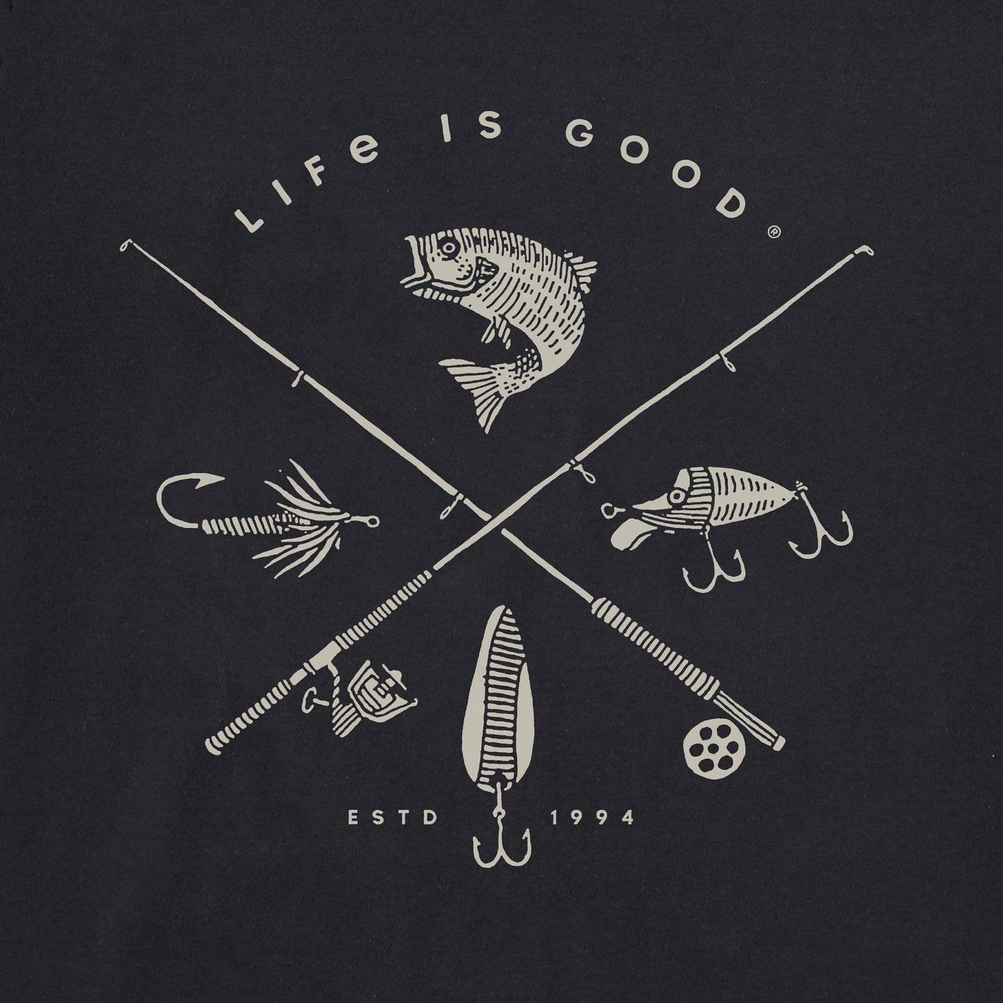 Men's Freshwater Fish Short Sleeve Tee