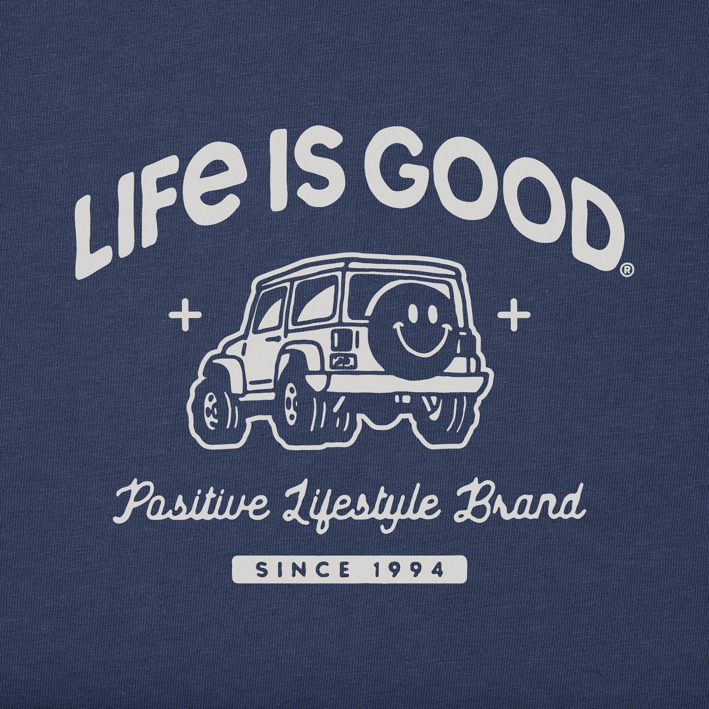 Men's Positive Lifestyle ATV Smile Short Sleeve Tee