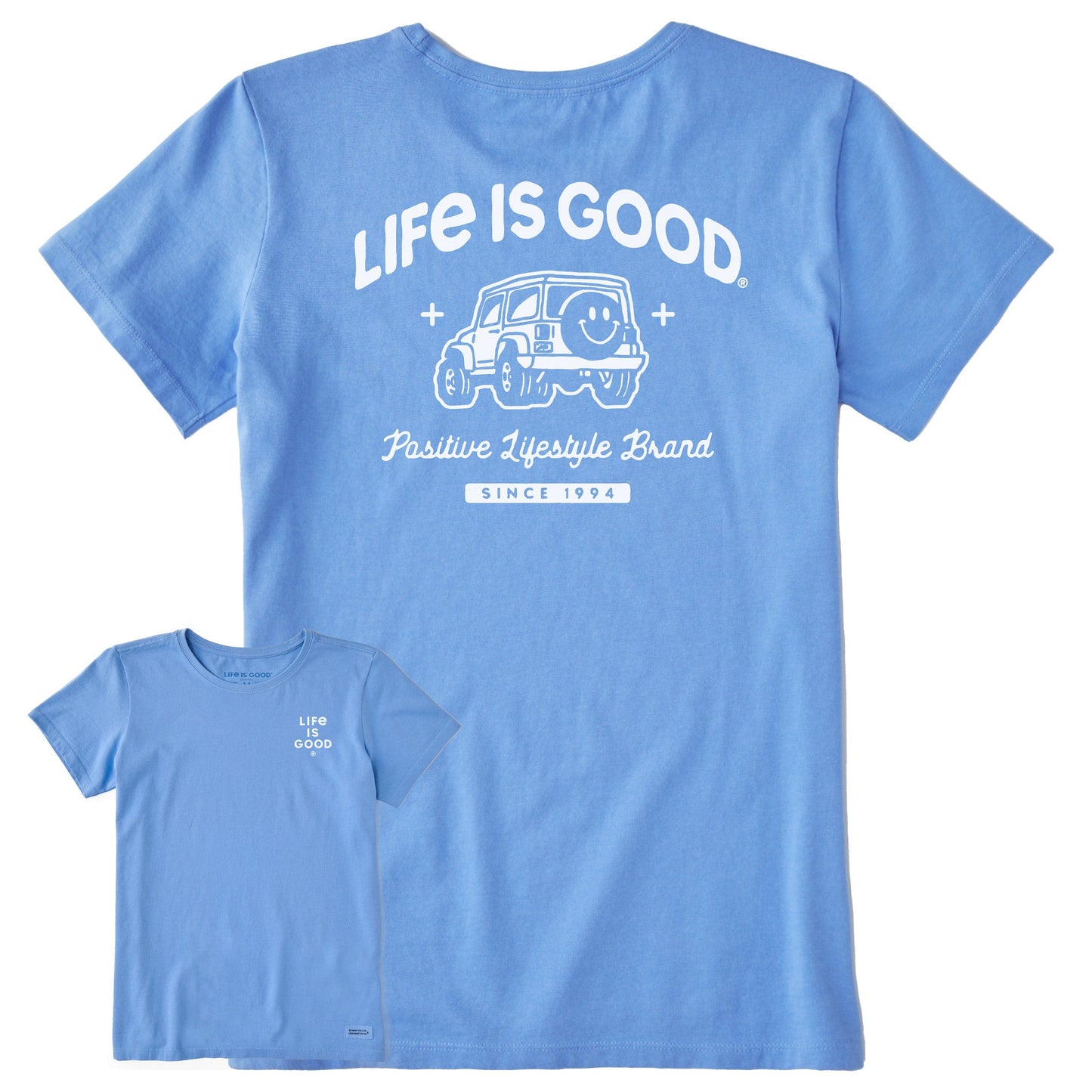 Women's Positive Lifestyle ATV Smile Short Sleeve Tee