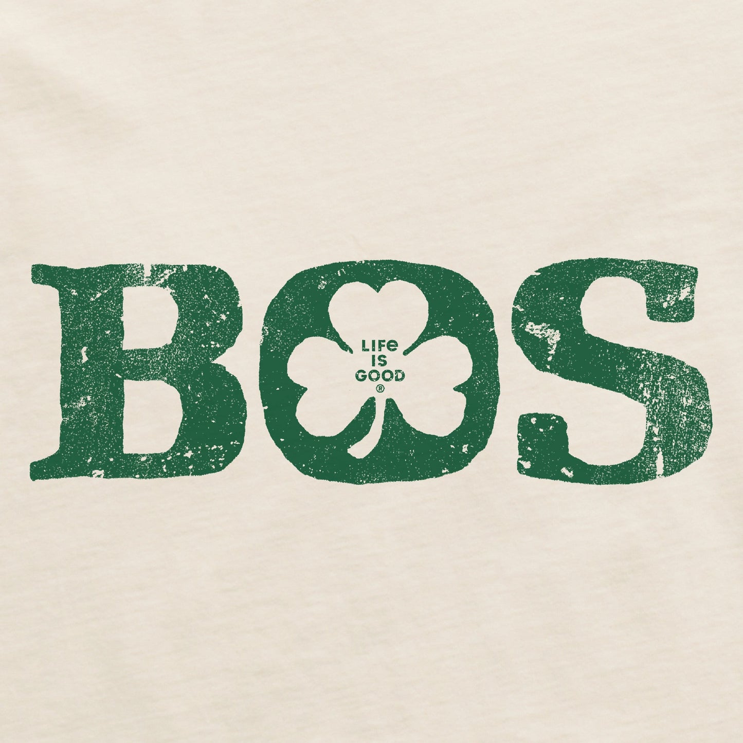 Women's Boston Shamrock Short Sleeve Crusher Boxy Tee