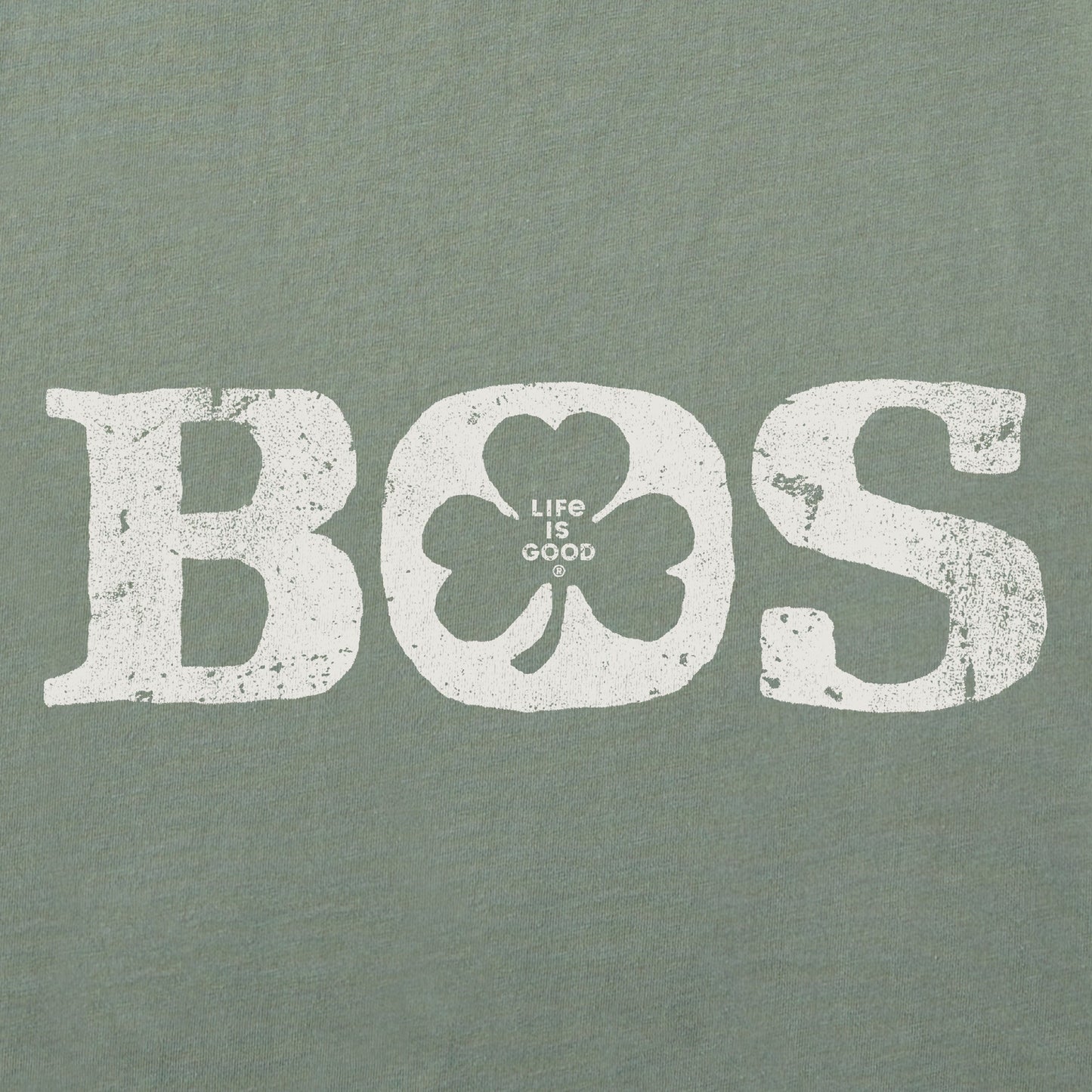 Women's Boston Shamrock Short Sleeve Crusher Boxy Tee