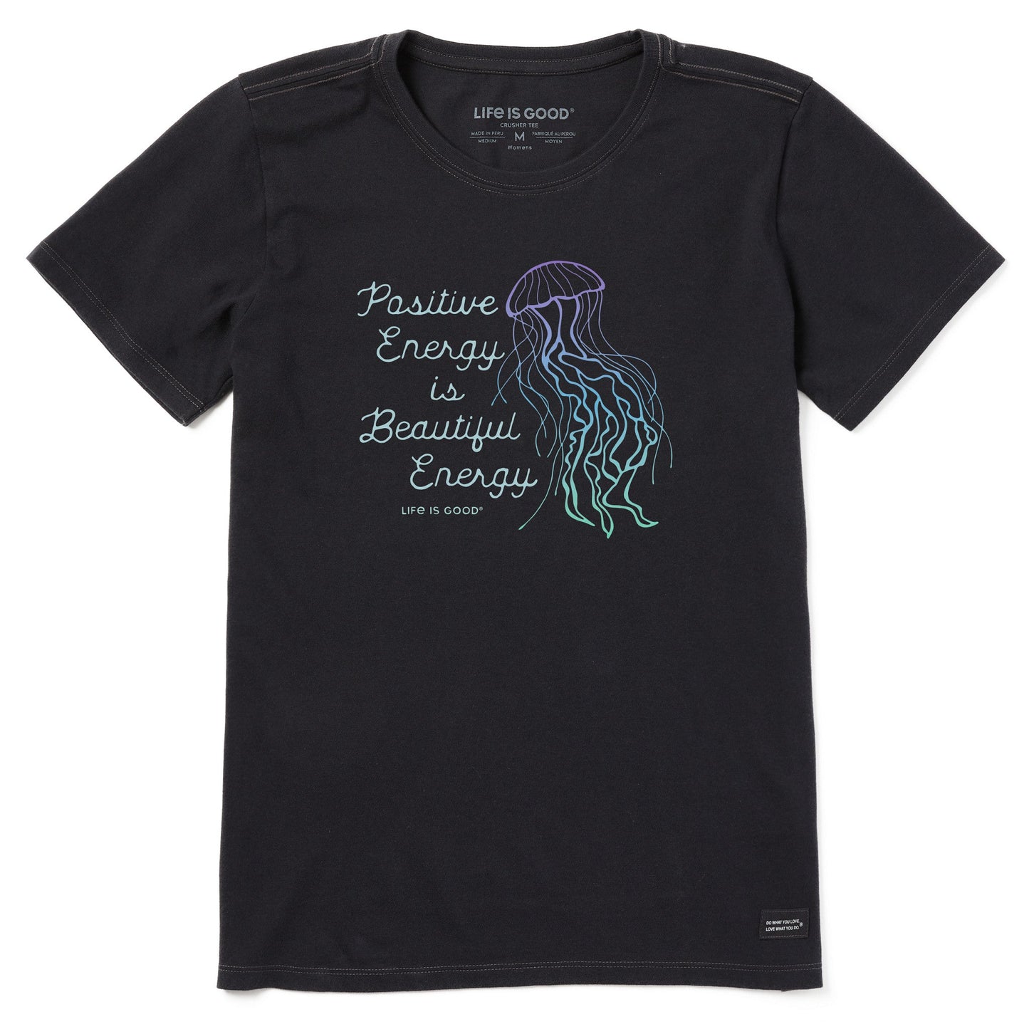 Women's Beautiful Energy Jellyfish Short Sleeve Tee