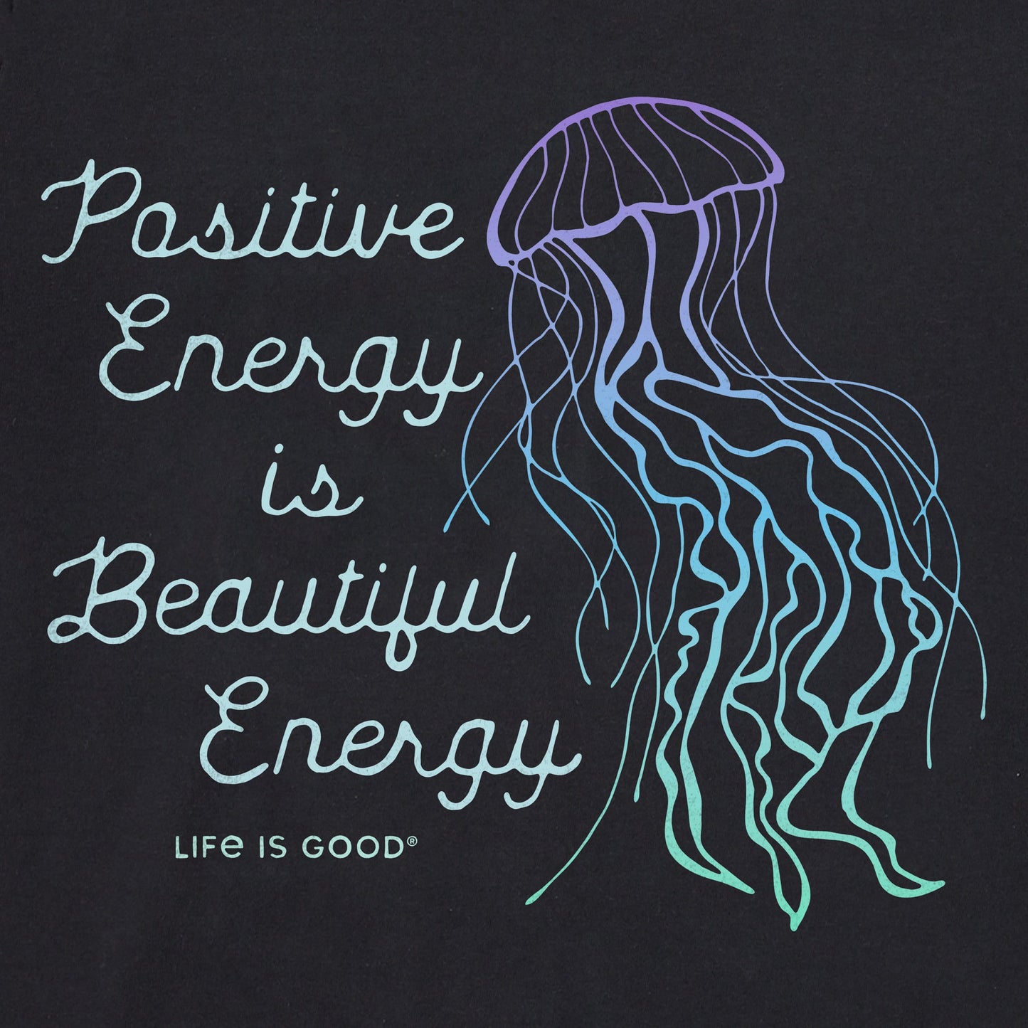 Women's Beautiful Energy Jellyfish Short Sleeve Tee