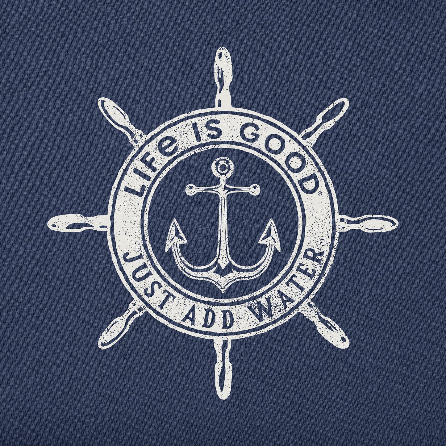Men's Just Add Water Anchor Compass Short Sleeve Tee