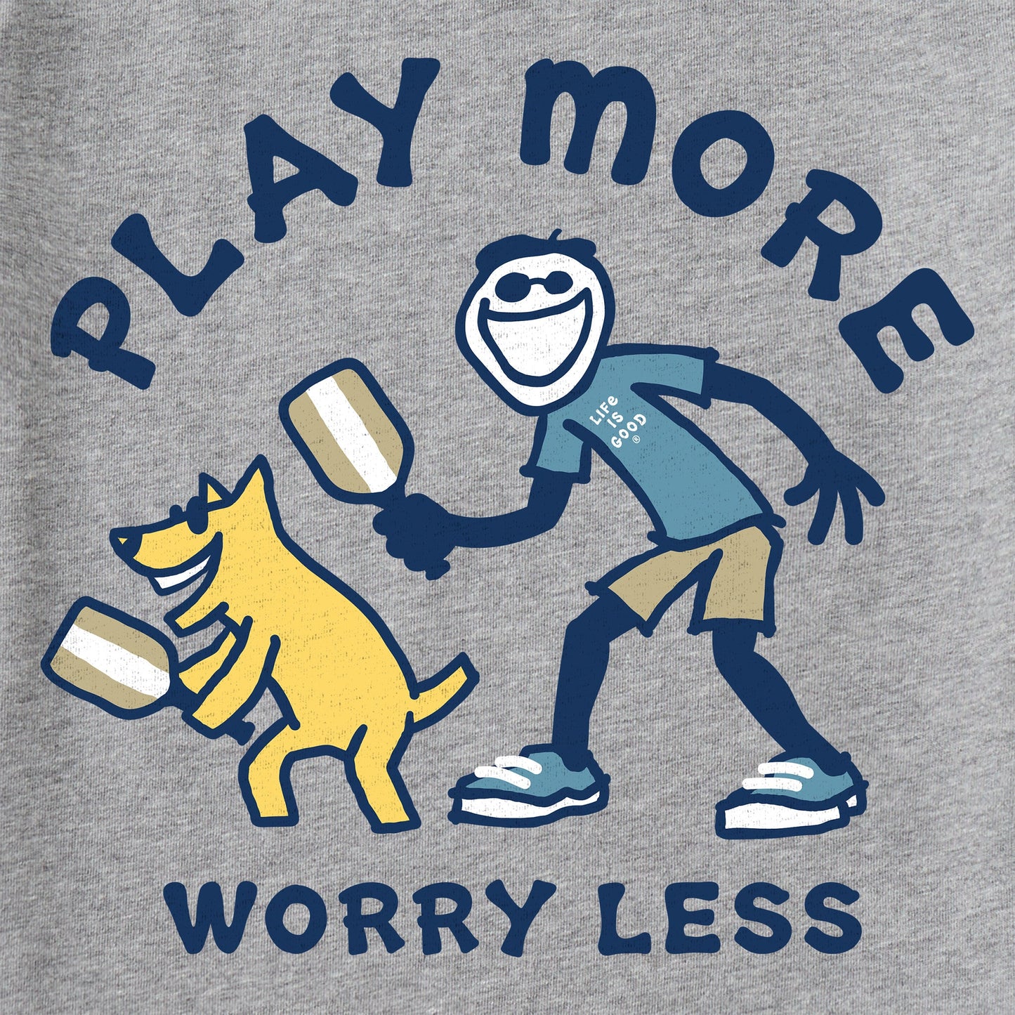 Men's Jake & Rocket Play Pickleball Short Sleeve Tee