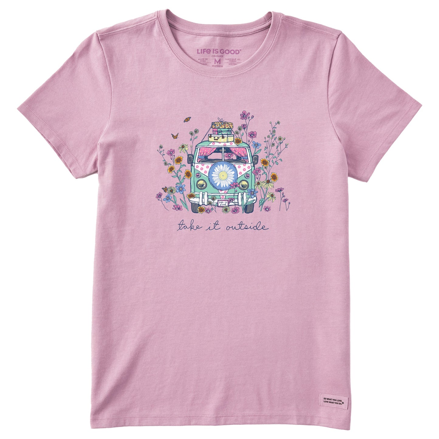 Women's Take It Outside Wildflower Van Short Sleeve Tee