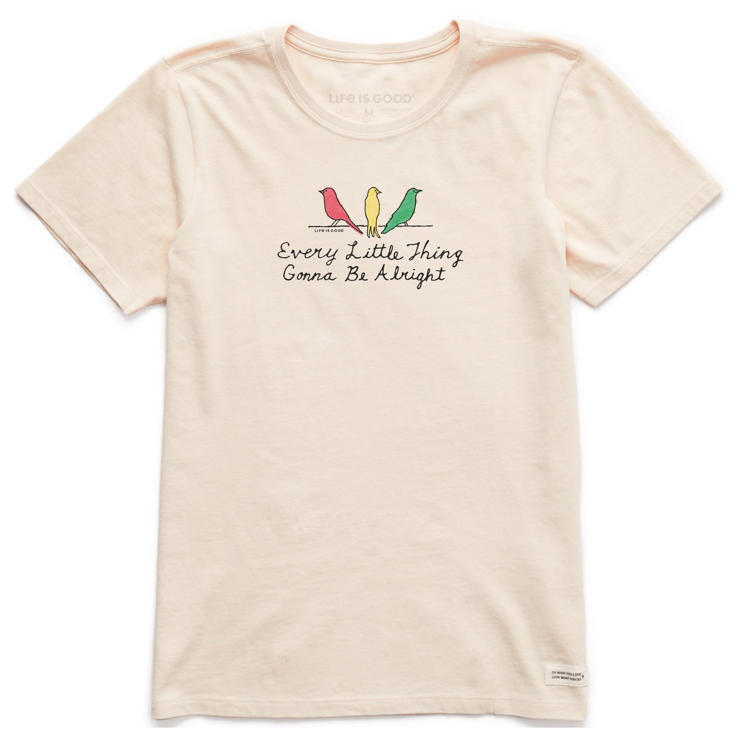 Women's Three Little Birds Gonna Be Alright Short Sleeve Tee