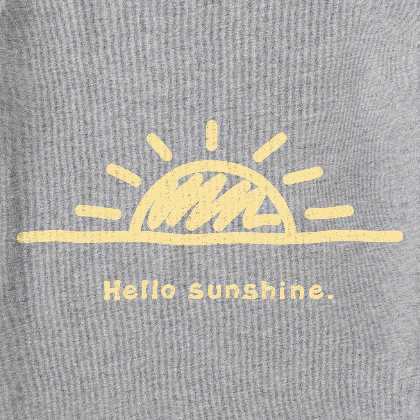 Women's Vintage Hello Sunshine Short Sleeve Crusher Tee