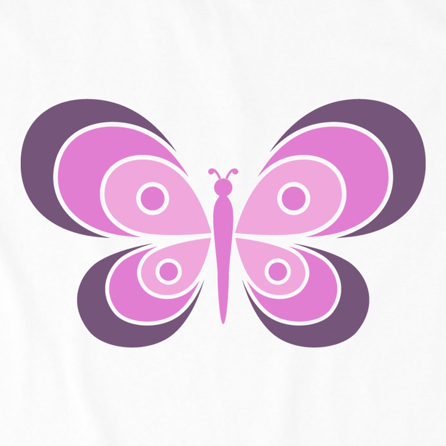 Kids Mini Butterfly Short Sleeve Crusher Tee