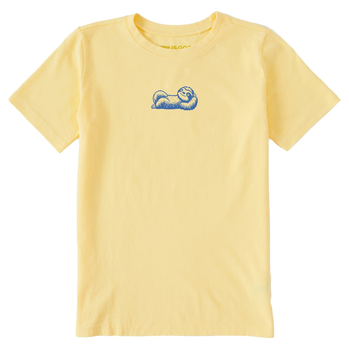 Kids Mini Sloth Short Sleeve Crusher Tee