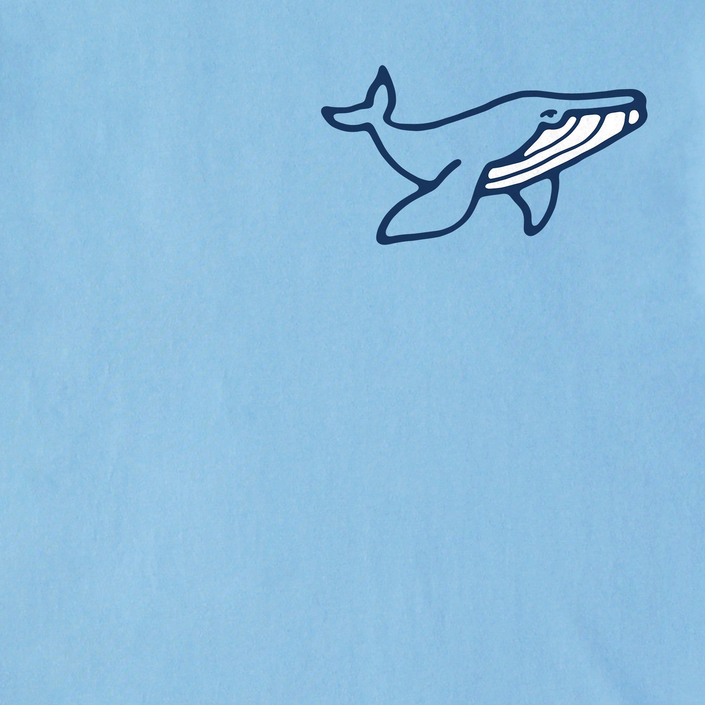 Men's Mini Swimming Whale Short Sleeve Crusher Tee