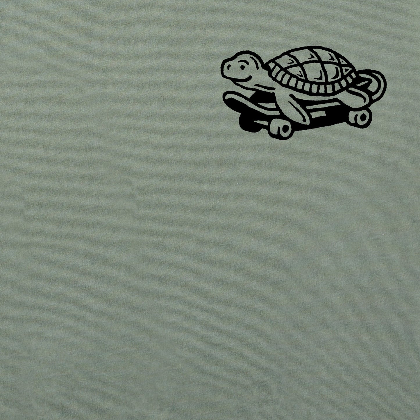 Men's Mini Turtle Skateboard Short Sleeve Tee