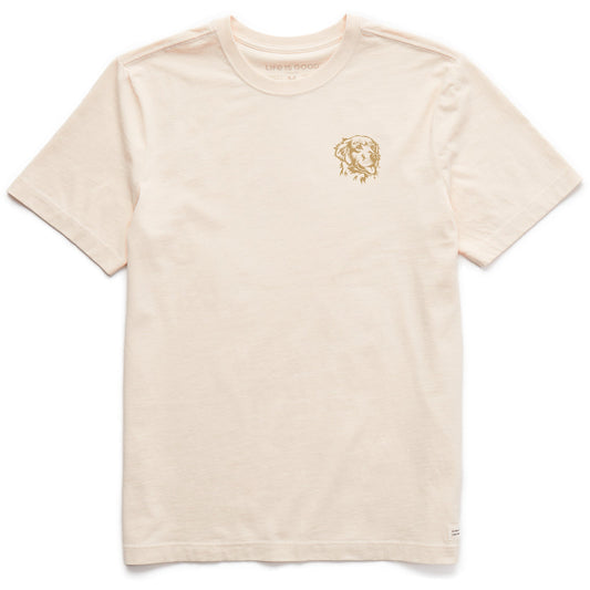 Men's Mini Golden Short Sleeve Crusher Tee