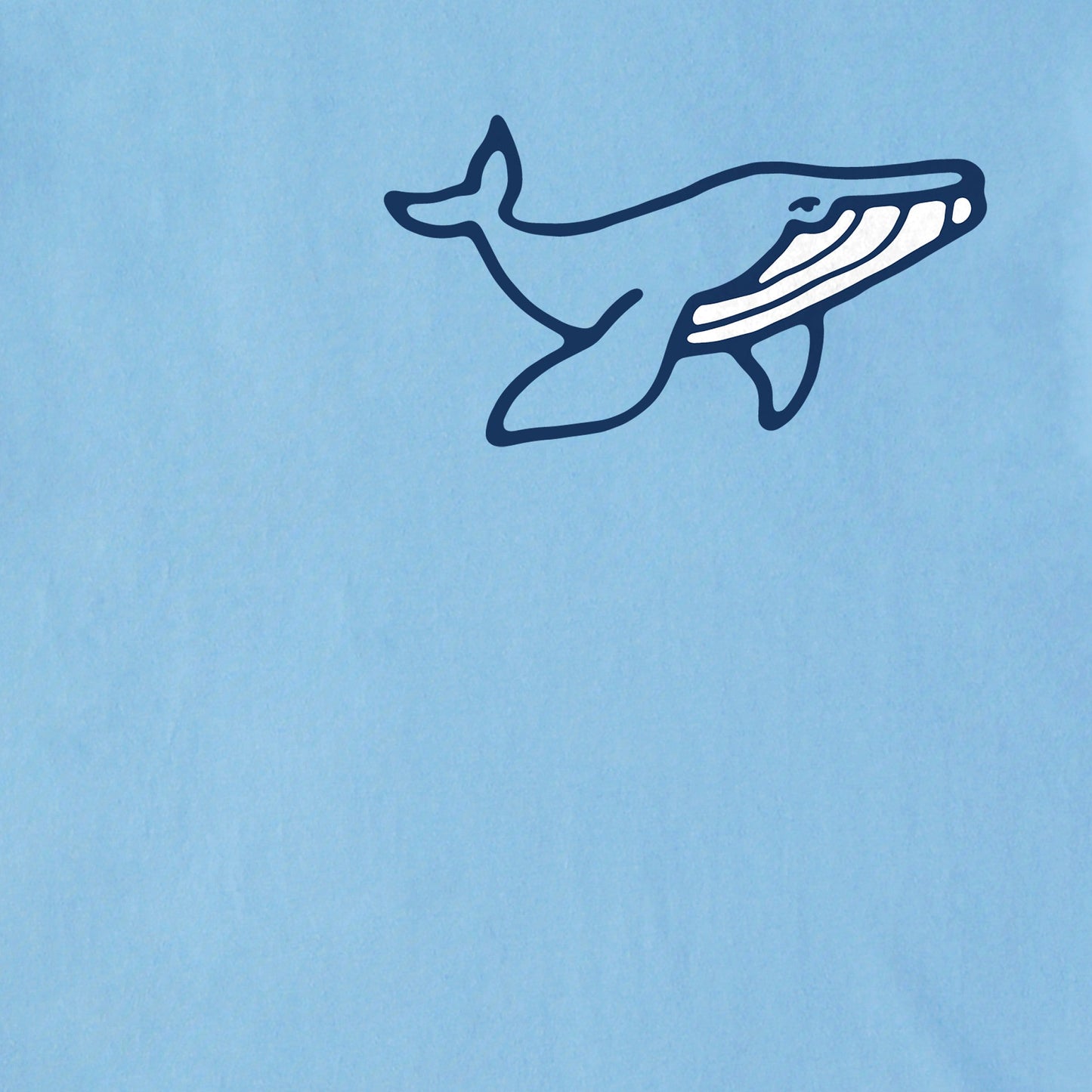 Men's Mini Swimming Whale Short Sleeve Crusher Tee