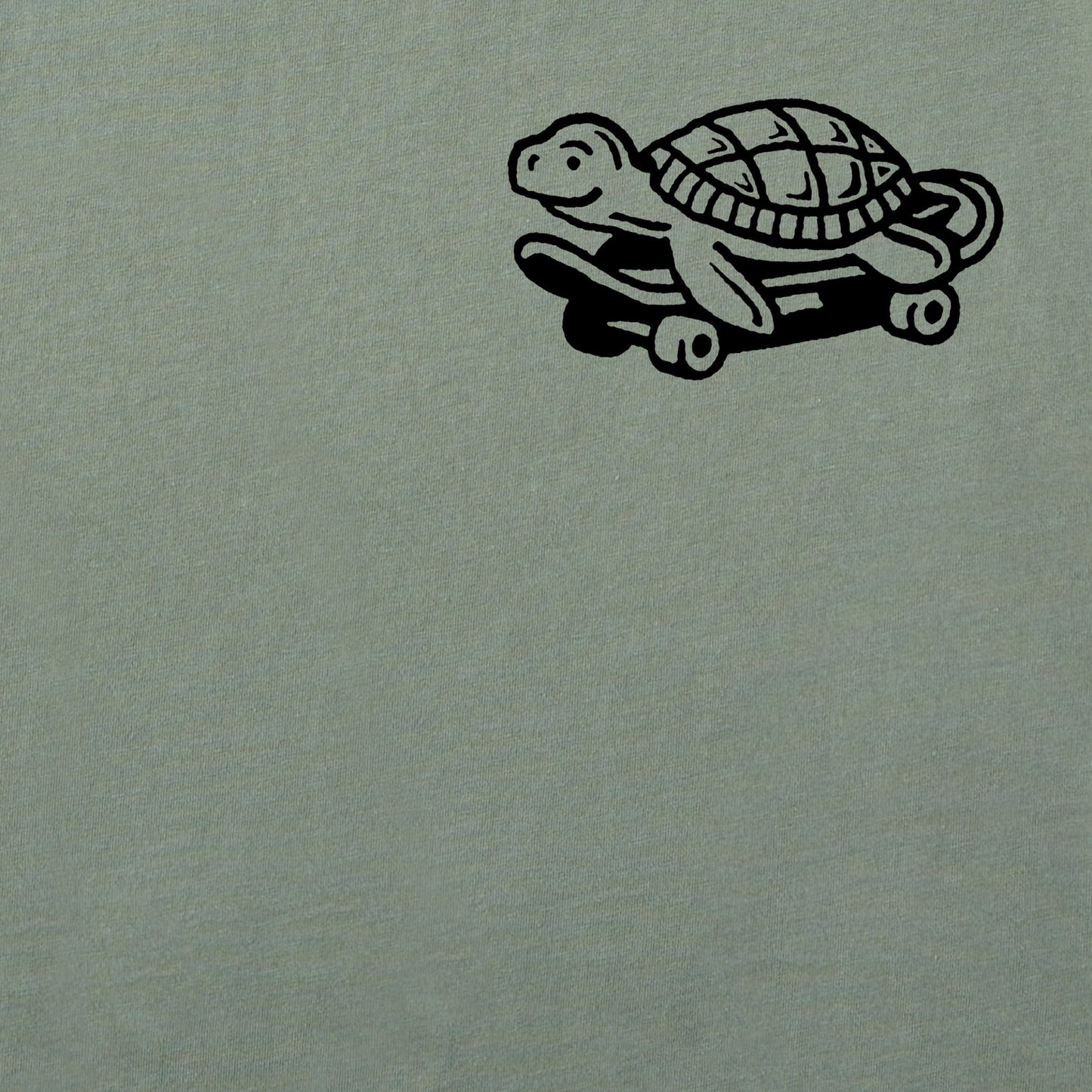 Men's Mini Turtle Skateboard Short Sleeve Tee