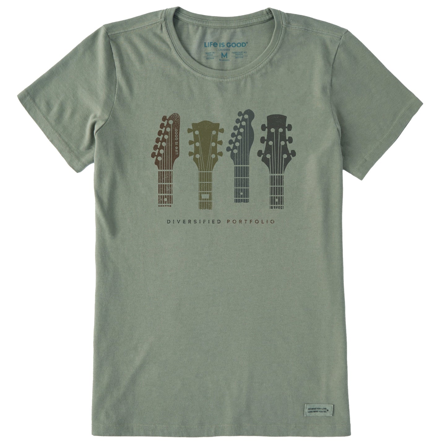 Women's Guitars Div Portfolio Short Sleeve Crusher Tee