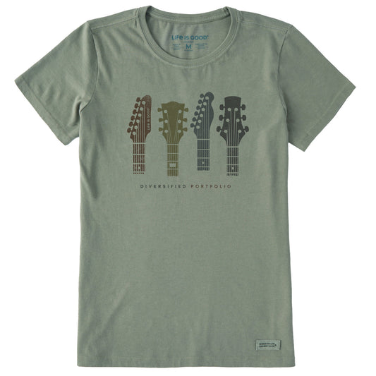 Women's Guitars Div Portfolio Short Sleeve Crusher Tee