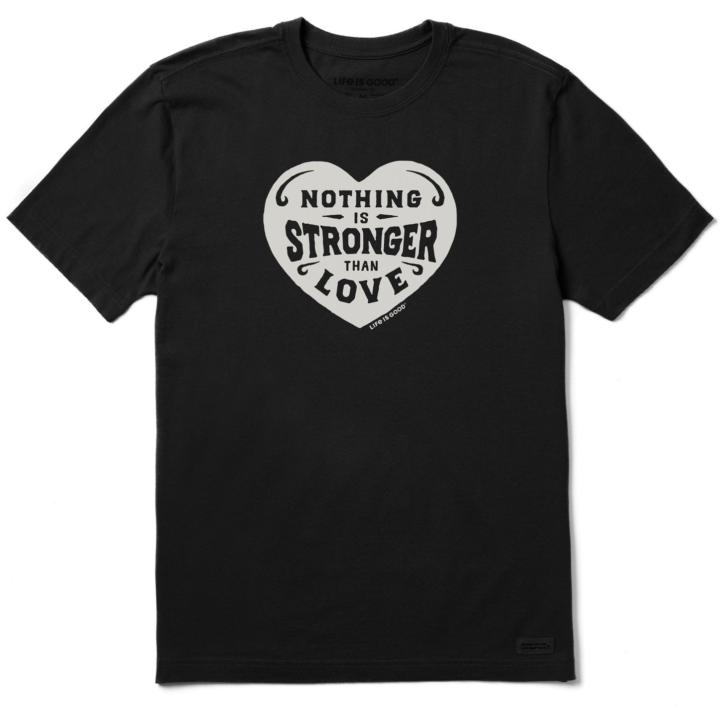 Men's Stronger than Love Heart Short Sleeve Tee