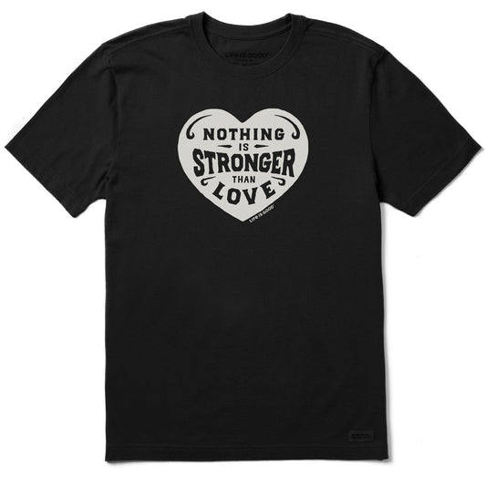 Men's Stronger than Love Heart Short Sleeve Tee