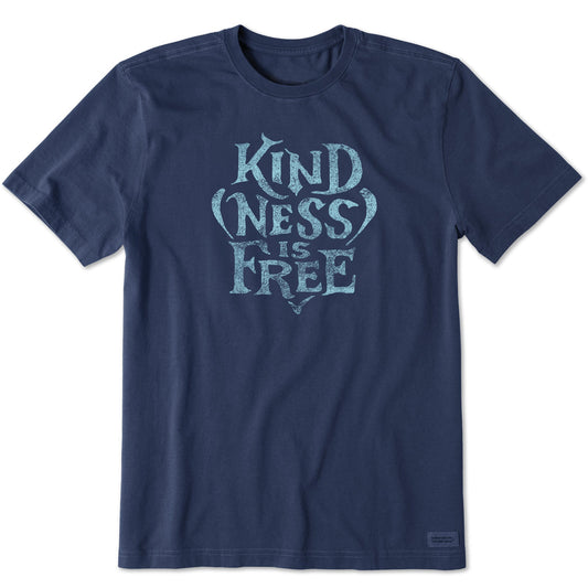 Men's Crafty Kindness is Free Short Sleeve Tee