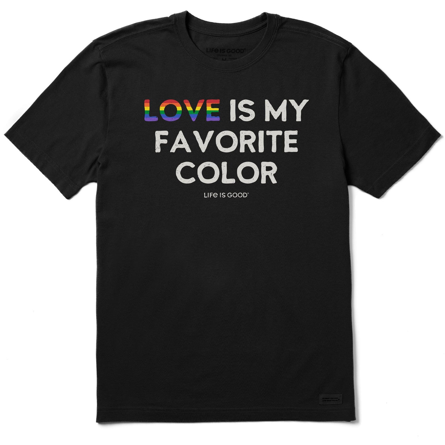 Men's Crafty LOVE is my Favorite Color Short Sleeve Tee